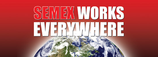 Semex works everywhere